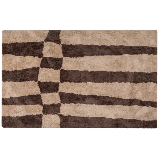 Vloerkleed Ralro polyester bruin