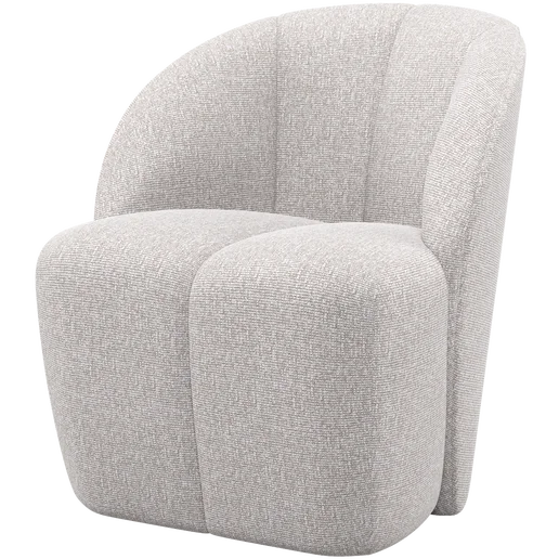 Fauteuil beige 68 × 75 cm hoog