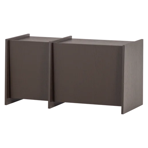 Tv-meubel bruin 102 cm
