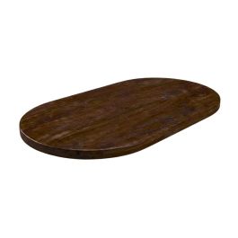 Tafelonderstel mangohout espresso 200 cm