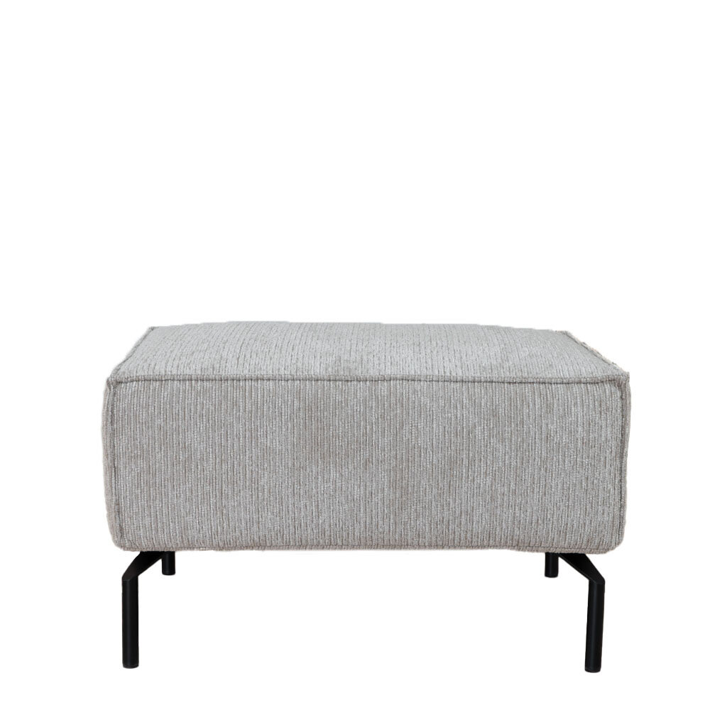 Poef Selmi polyester taupe