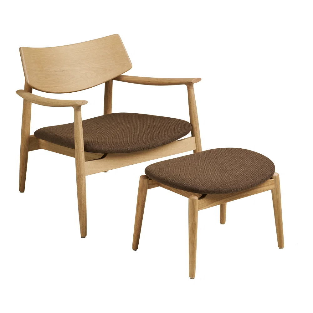 Fauteuil eiken naturel 68 cm