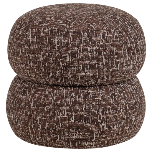 Poef bruin 43 × 40 cm hoog