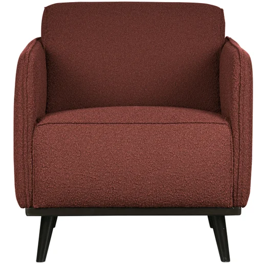 Fauteuil Brala polyester rood