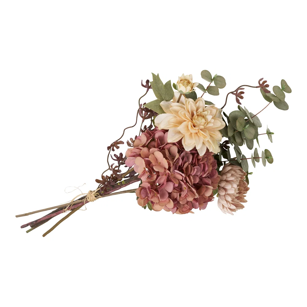 Decoratie kunststof gemengd 25 cm