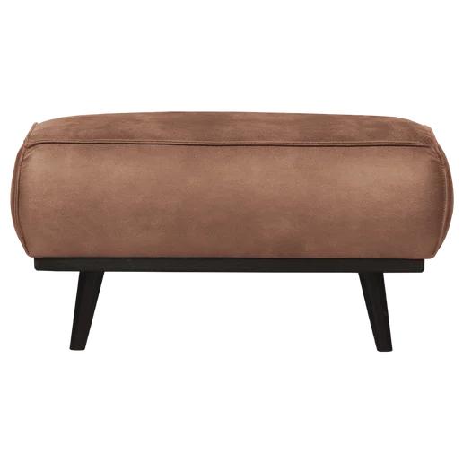Poef Gravo polyester bruin 80 cm