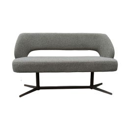 Bankje royal bouclé mushroom 170 190 cm