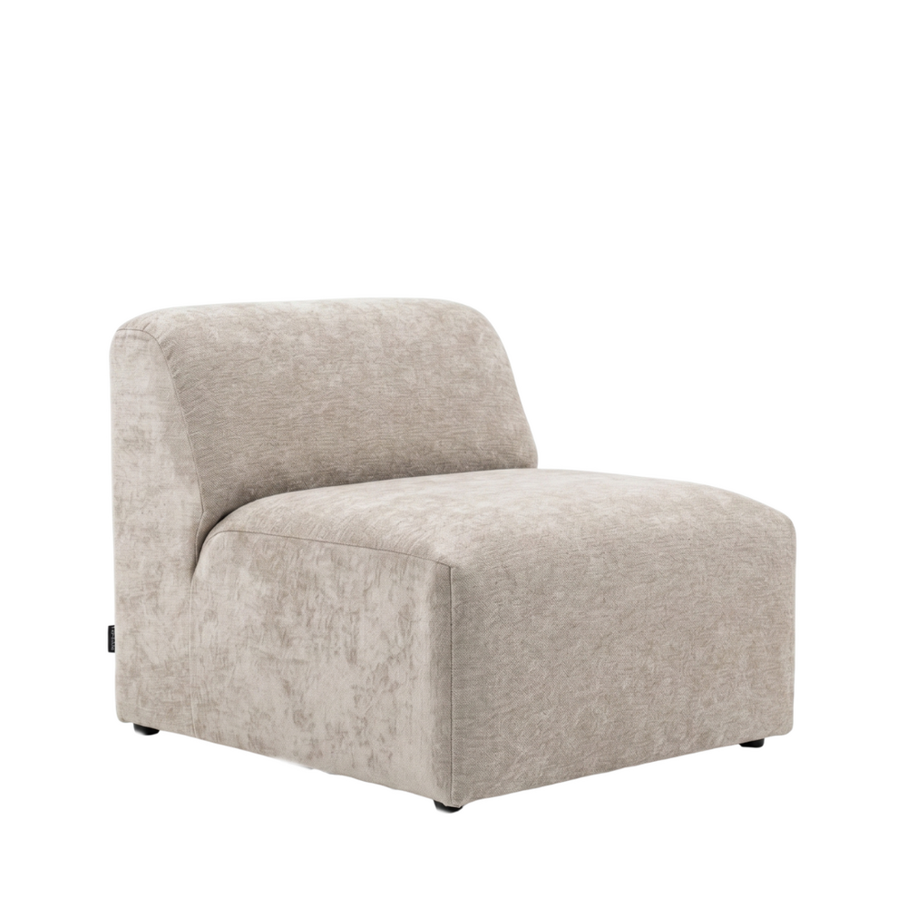 Fauteuil chenille taupe