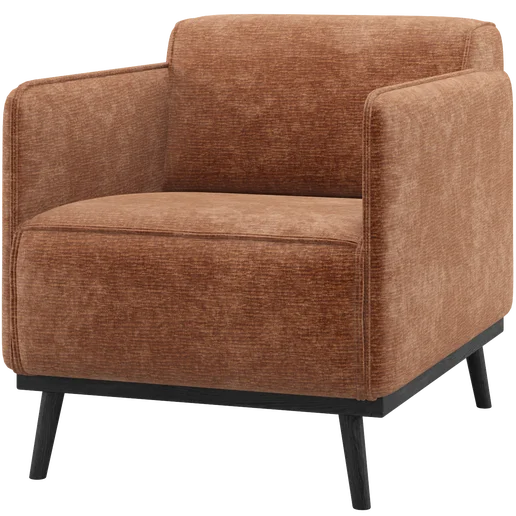 Fauteuil oranje 72 cm