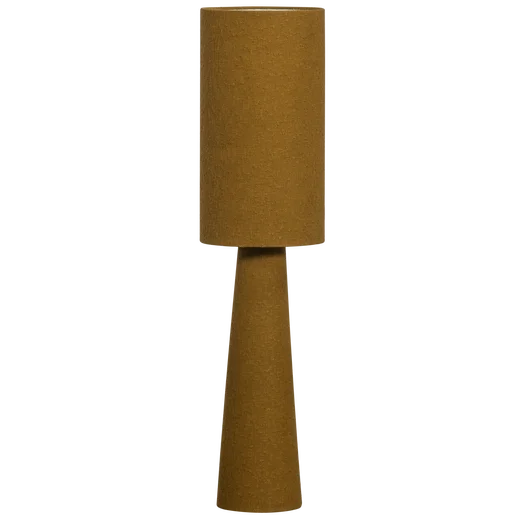 Tafellamp metaal bruin Ø22 cm