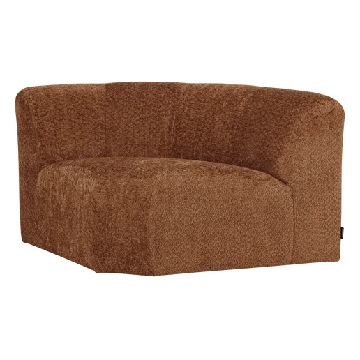 Bank wol bruin 110 cm
