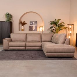 Hoekbank dalton taupe 5 rechts