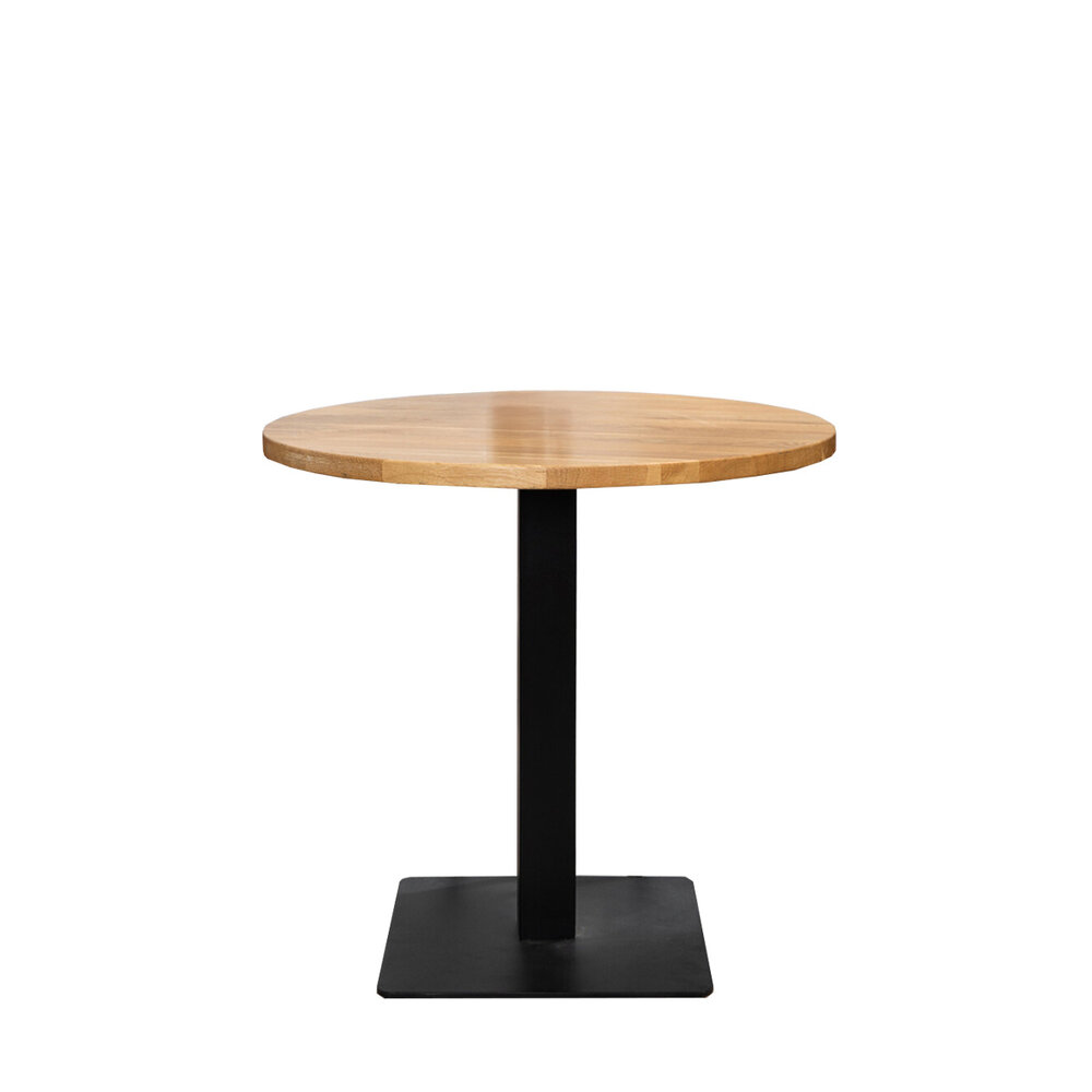 Tafel eikenhout rond Ø80 cm
