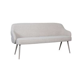 Bankje royal bouclé naturel 110 190 × 90 cm hoog