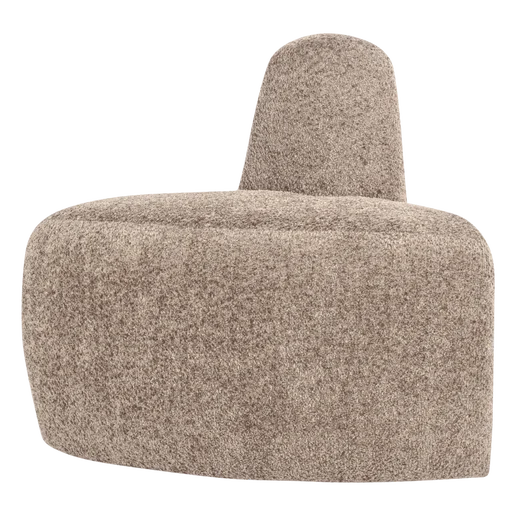 Bank wol beige 76 × 83 cm hoog