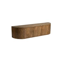 Tv-meubel mangohout naturel smooth 160 cm
