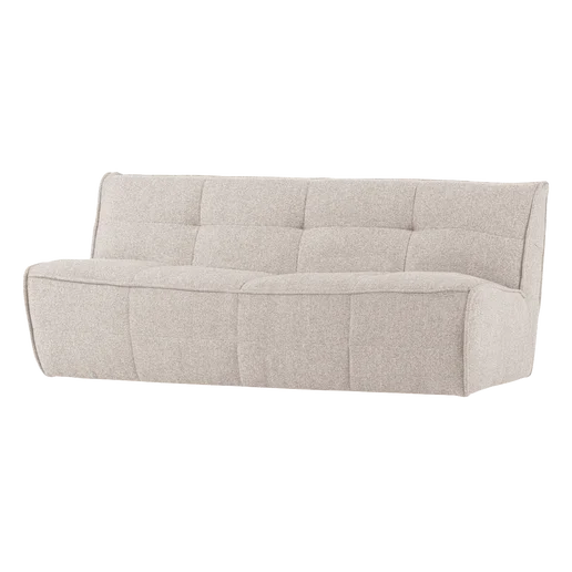 Bank Marnaro naturel 3-zits 204 cm