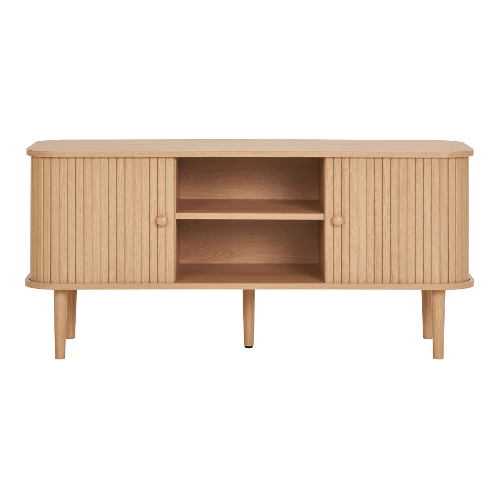 Tv-meubel MDF naturel 113 cm