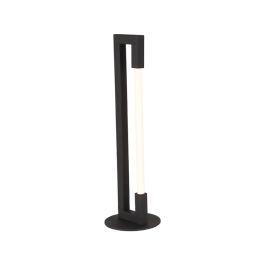 Tafellamp metaal zwart 16 cm