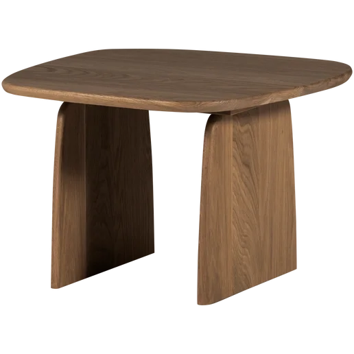 Salontafel Melia eiken bruin 60 cm 60 cm