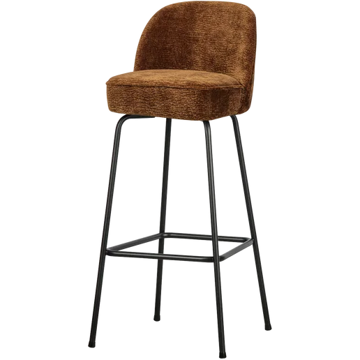 Barkruk polyester bruin 80 cm 50 cm