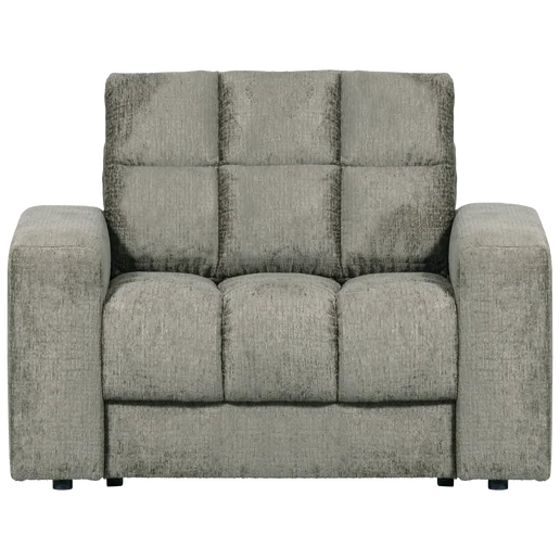 Fauteuil Leve polyester grijs 103 × 78 cm hoog