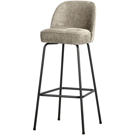 Barkruk polyester beige 80 cm