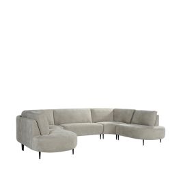Hoekbank elite naturel 3