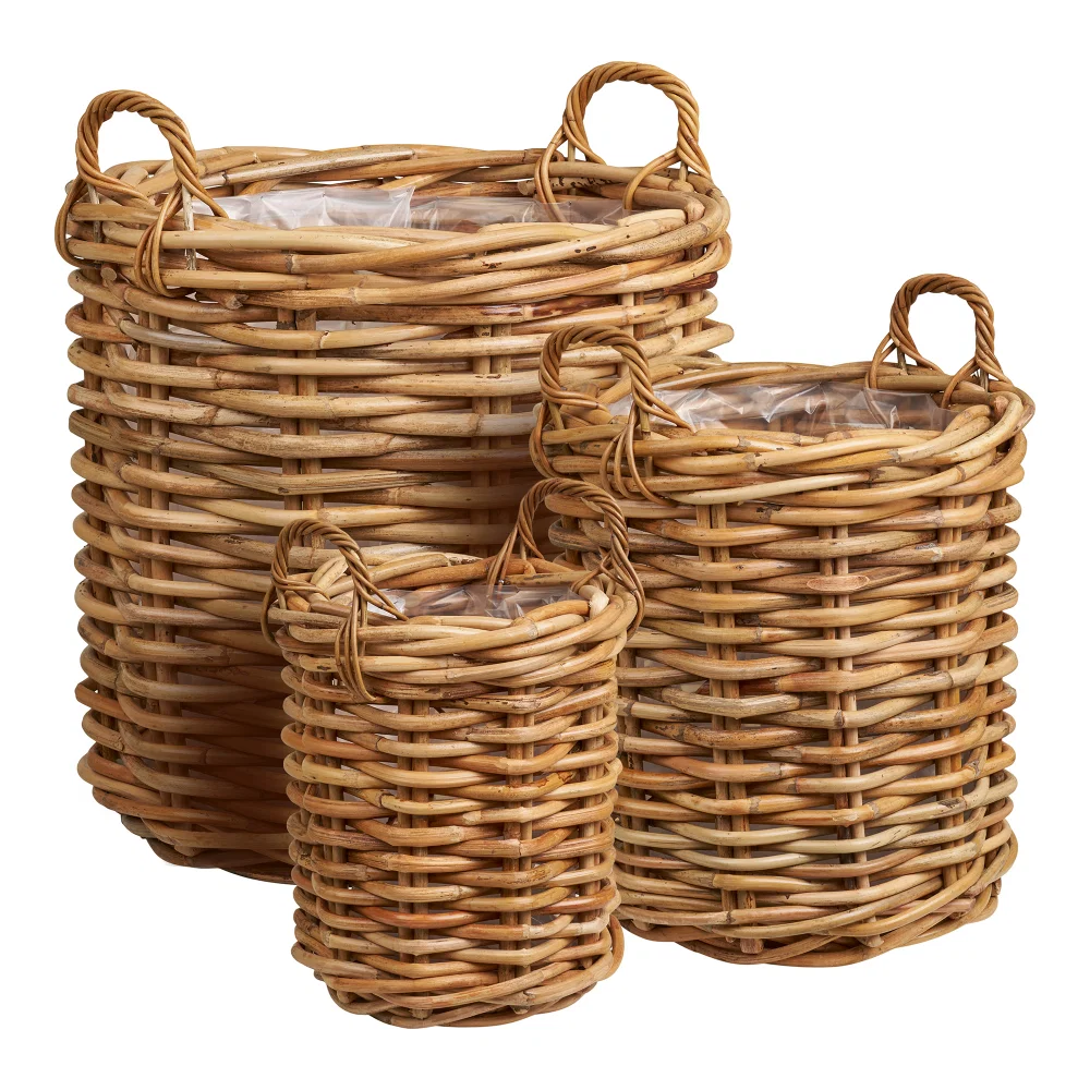 Mand rotan naturel