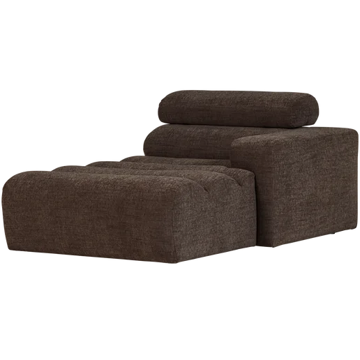 Chaise longue bruin rechts 5
