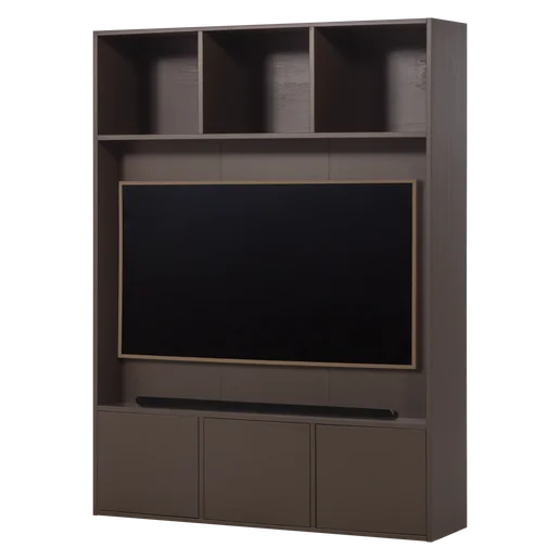 Kast bruin 160 cm