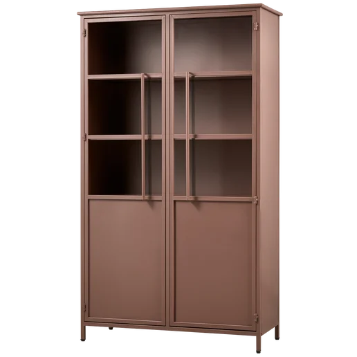 Kast Delel ijzer bruin 99 cm