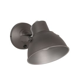 Wandlamp metaal burned staal 20 cm