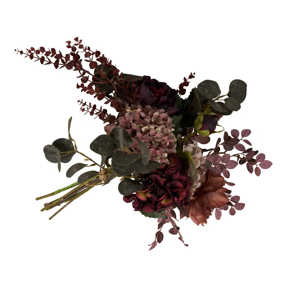 Decoratie Corar kunststof gemengd 26 cm
