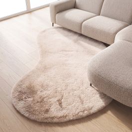 Vloerkleed Kalel polyester beige