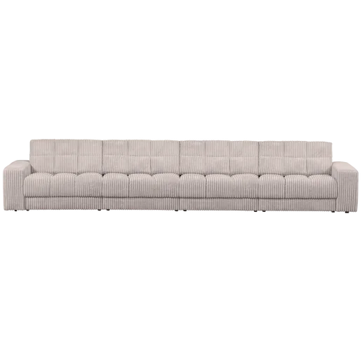 Bank Galnar polyester naturel 4-zits