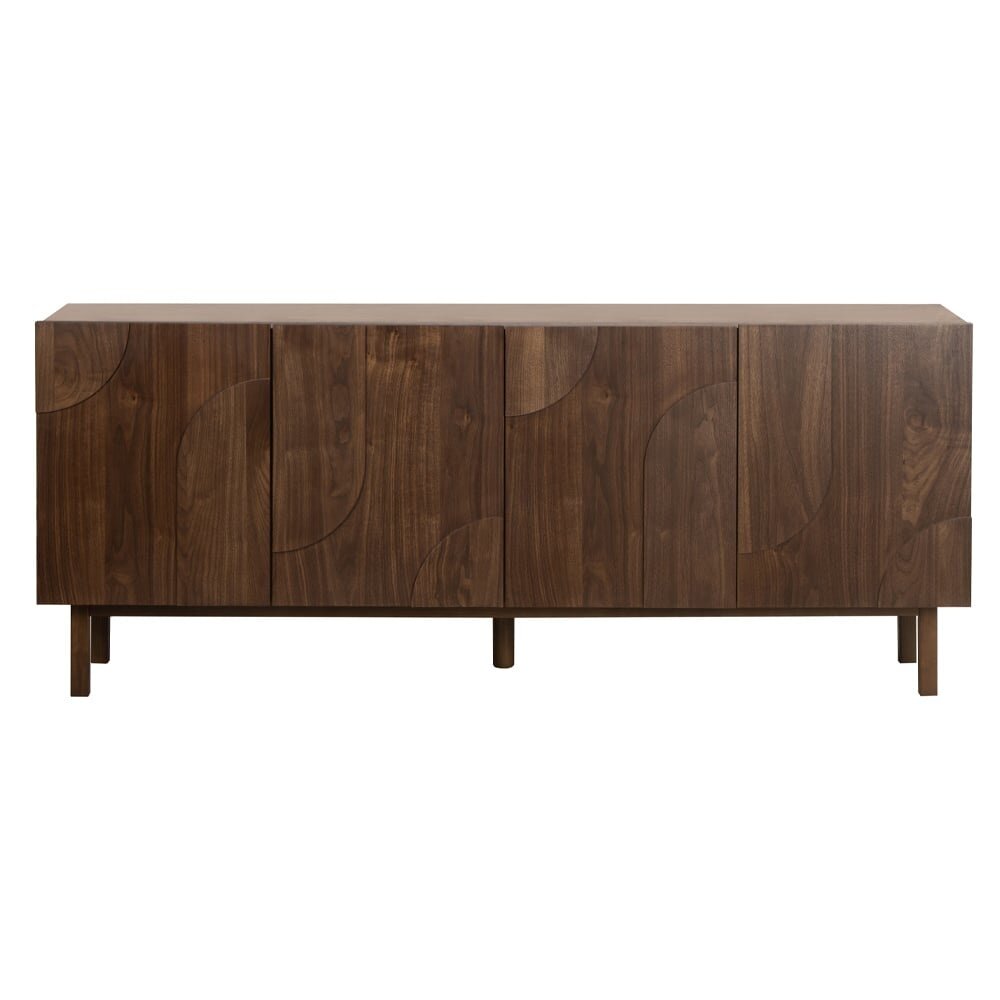 Dressoir Tere MDF + eikenfineer rustiek eiken 200 cm