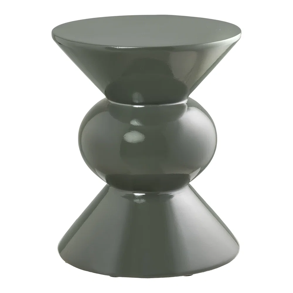 Bijzettafel fiberglass groen