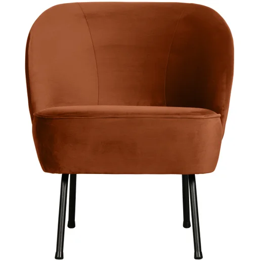 Fauteuil Dalna polyester oranje