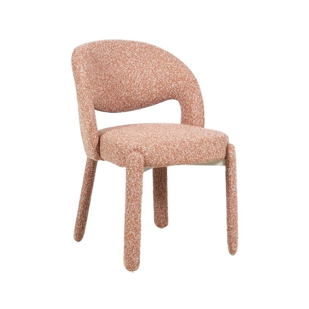 Stoel Selro polypropyleen polyester terracotta 56 cm