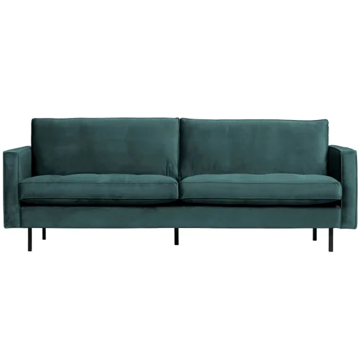Bank Fiolovo polyester blauw 5-zits