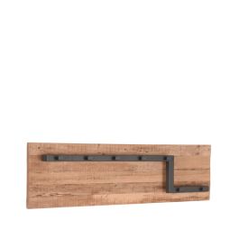 Kapstok metaal burned staal 90 × 25 cm hoog