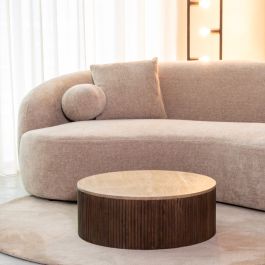 Salontafel travertin espresso 70 cm