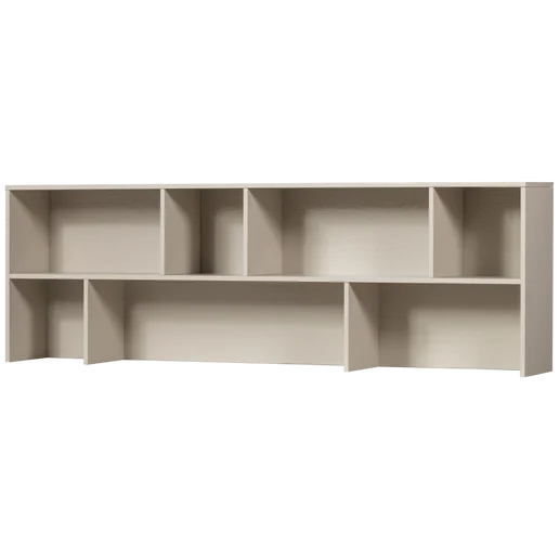 Kast grijs 200 × 65 cm hoog