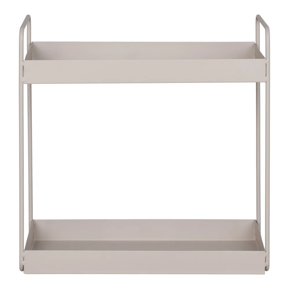 Wandplank staal zand