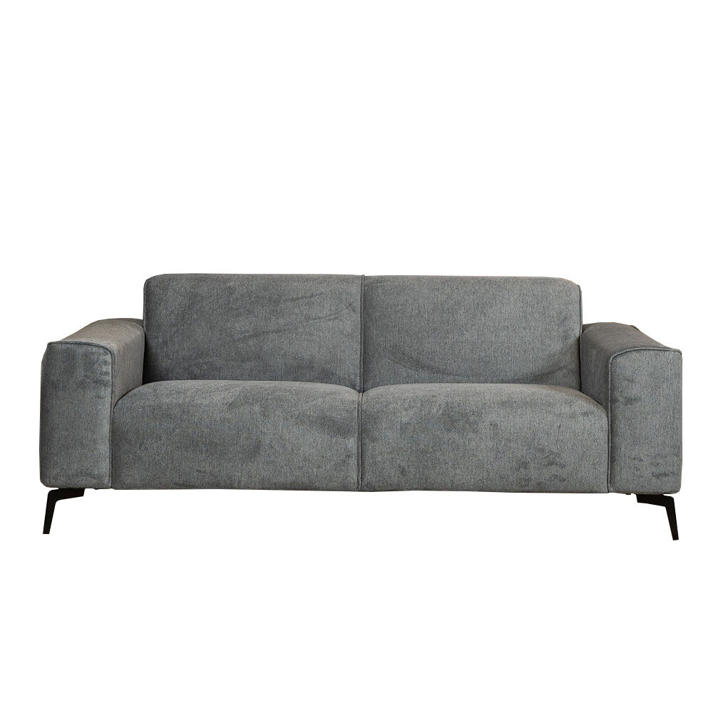 Bank polyester antraciet 5-zits