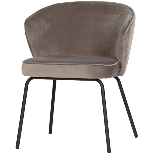 Eetkamerstoel polyester groen 60 cm