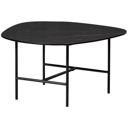 Salontafel Rosio porselein zwart