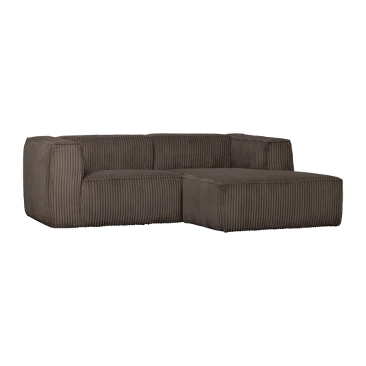 Chaise longue groen rechts 254 cm