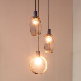 Hanglamp metaal zwart 80 × 150 cm hoog